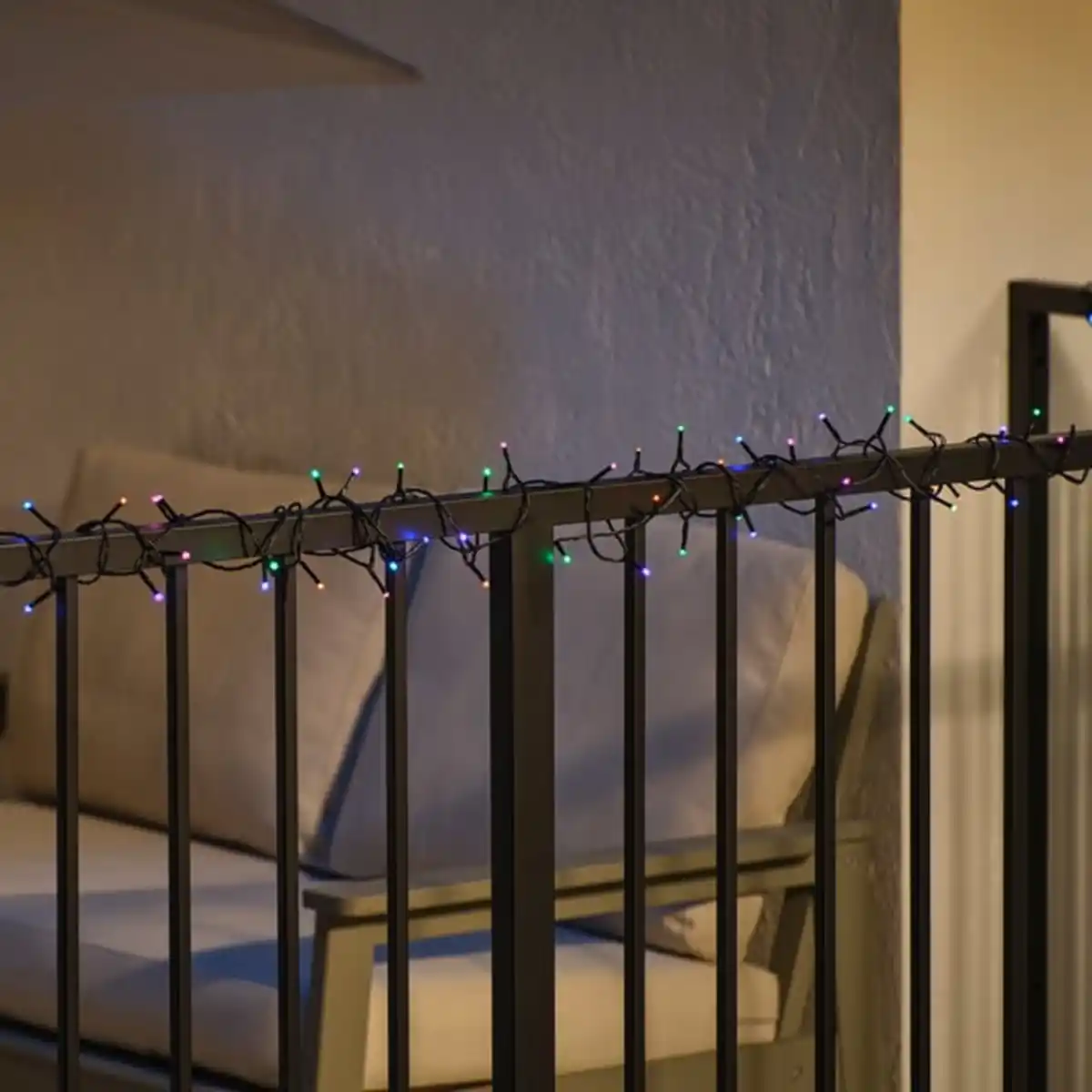 Bild 4 von GETKÅL Lichterkette, LED, anpassbare Farbe für draußen, 14.6 m