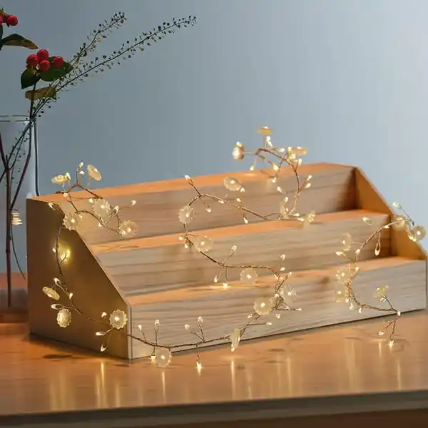 Bild 2 von STRÅLA Lichterkette, LED, batteriebetrieben Blume