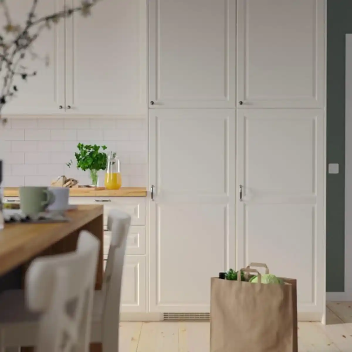 Bild 2 von LUMNÄS Kühlschrank, IKEA 500 integriert, 205 l