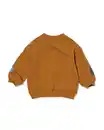 Bild 3 von Babypullover aus Sweatstoff, abstrakt braun