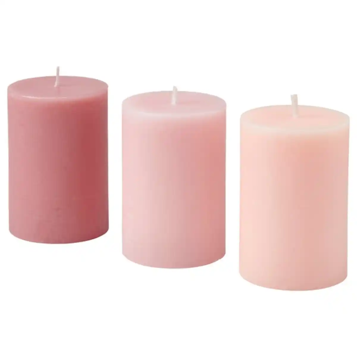 Bild 1 von LOTSFÅGEL Duftende Blockkerze, rosa Blüten rosa, 30 Std.