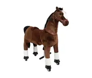 small foot Reitpferd auf Rollen