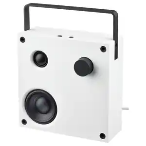 VAPPEBY Bluetooth-Lautsprecher, weiß/Gen. 3, 20x20 cm