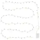 Bild 1 von STRÅLA Lichterkette, LED, Glockenform batteriebetrieben/messingfarben, 4.5 m