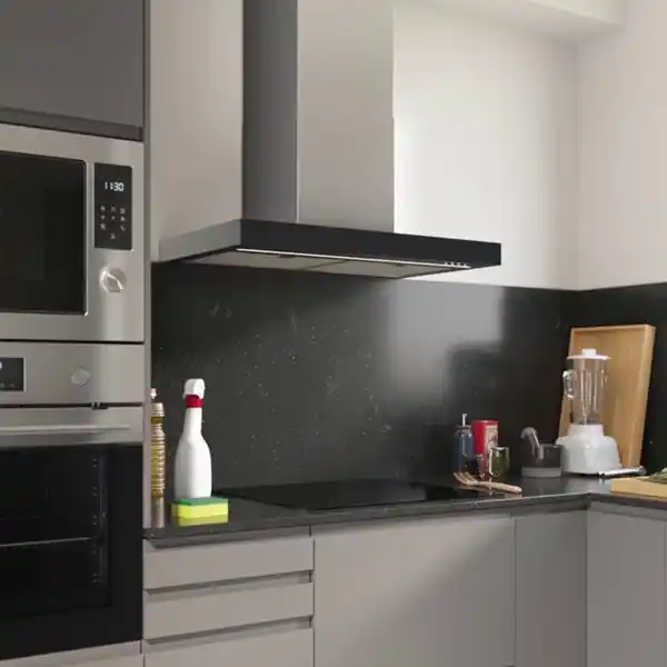 Bild 2 von RÄFSEBO Dunstabzugshaube f Wandmontage, IKEA 500 stahlfarben, 80 cm