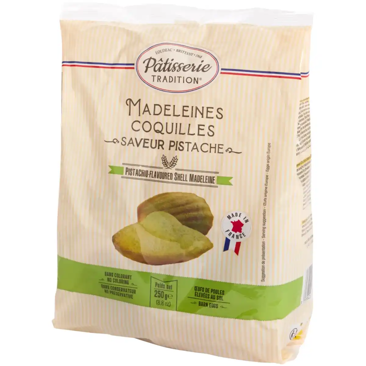 Bild 1 von Pâtisserie Tradition Madeleines Pistazie