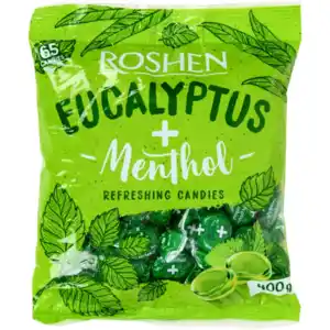 Roshen Halspastillen Menthol-Eukalyptus