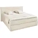 Bild 1 von Musterring Boxspringbett Justb!, Creme, Kunststoff, Textil, H2, 7-Zonen, Höhe ca. 25 cm, 180x200 cm, Dgm, Stoffauswahl, in verschiedenen Größen erhältlich, Matratze Härtegraden erhältlich, Schl