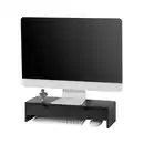 Bild 1 von SoBuy Monitorständer, Schwarz, Holzwerkstoff, 47x11x18 cm, Arbeitszimmer, Bürozubehör
