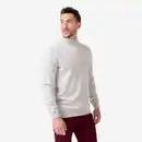 Bild 1 von INESIS Herren Golf Pullover Stehkragen winddicht mit Reißverschluss - MW500 grau