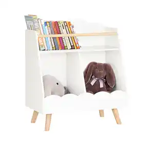 SoBuy Kinderregal, Weiß, Holzwerkstoff, 61x71x35 cm, Kinderzimmer & Jugendzimmer, Kindermöbel, Kinderregale