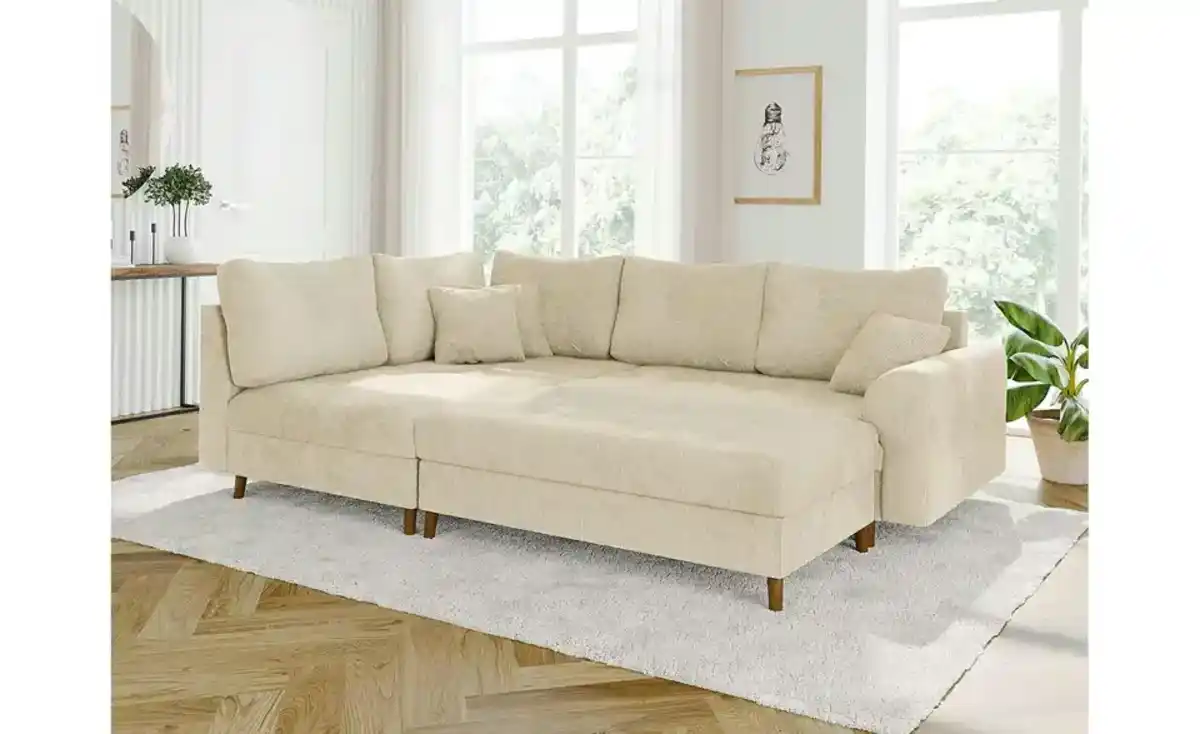 Bild 1 von S-STYLE Ecksofa mit Hocker Trygve