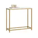 Bild 1 von SoBuy Konsolentisch, Gold, Holzwerkstoff, 80x75x30 cm, Wohnzimmer, Wohnzimmertische, Konsolentische