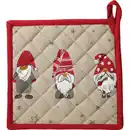 Bild 1 von Home Styling Collection Topflappen, Beige, Naturmaterialien, 20x20 cm, Kochen, Geschirrtücher & Schürzen, Topflappen & Ofenhandschuhe