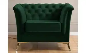 S-STYLE Chesterfield Sessel Wilhelm