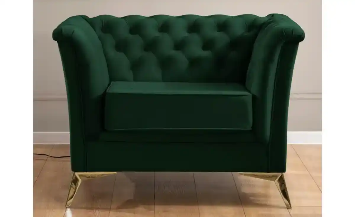 Bild 1 von S-STYLE Chesterfield Sessel Wilhelm