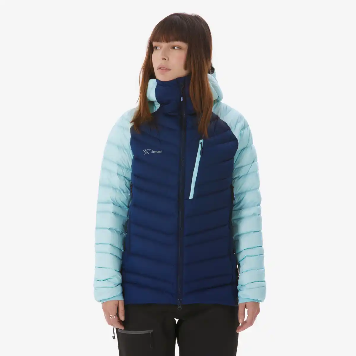 Bild 1 von SIMOND Damen Daunenjacke - Alpinism marineblau/hellblau