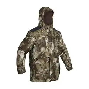 SOLOGNAC Jagd-Regenjacke 500 warm geräuscharm Treemetic