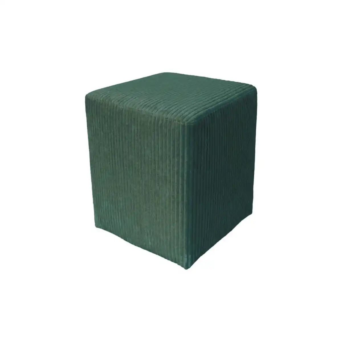 Bild 1 von Mid.you Pouf Time, Dunkelgrün, Textil, Füllung: Polyetherschaumkern, 35x46x35 cm, Made in EU, Wohnzimmer, Hocker, Poufs