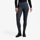Bild 1 von FOUGANZA Winter-Reitleggings Damen Full Grip Silikon grau