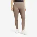 Bild 1 von FOUGANZA Winter-Reitleggings Damen Full Grip Silikon hellbraun