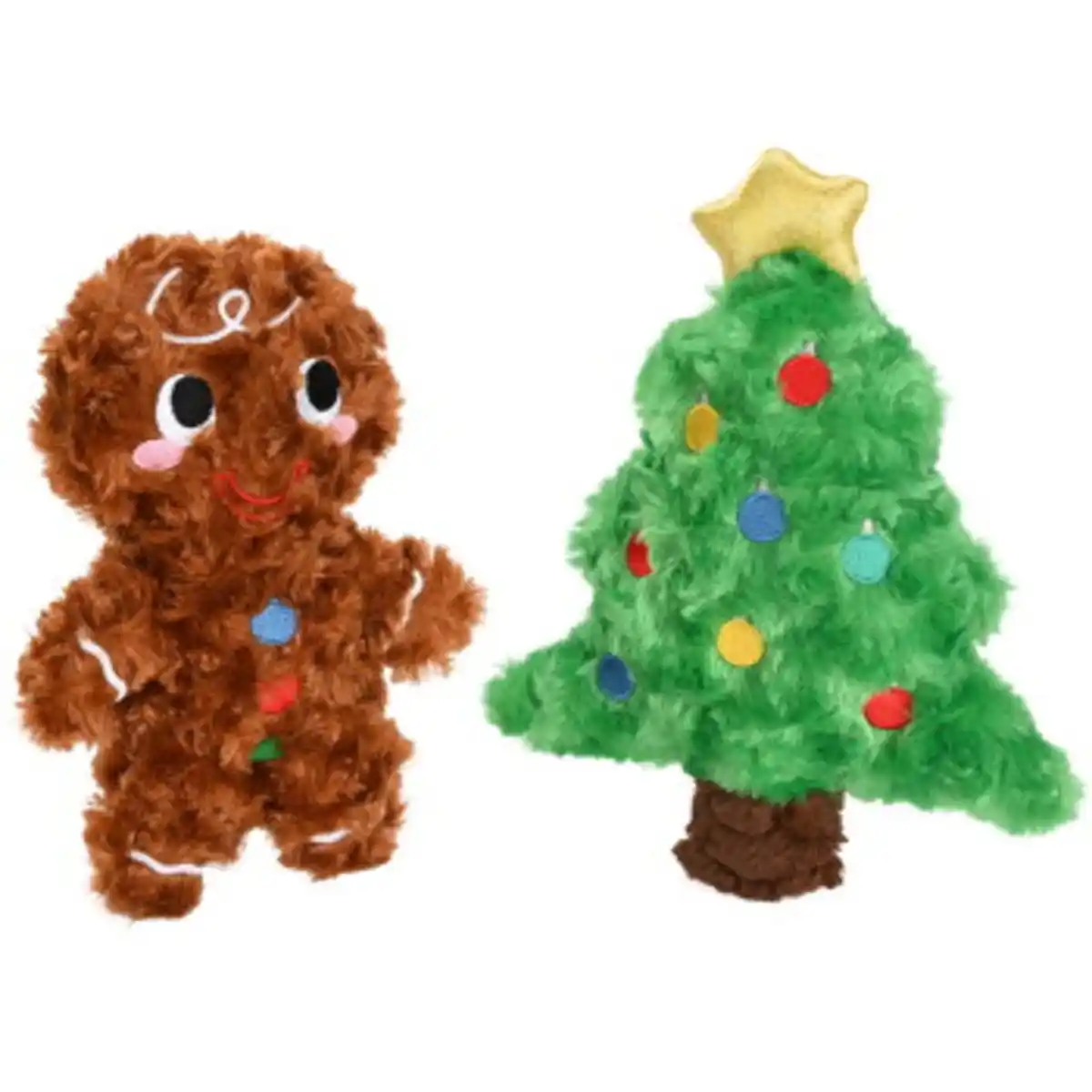 Bild 1 von FIT+FUN Spielzeug Xmas Plüsch Lebkuchen, Weihnachtsbaum oder Rentier