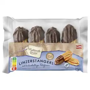 TRADITIONELLE GENÜSSE Mürbegebäck Linzerstangerl 200 g