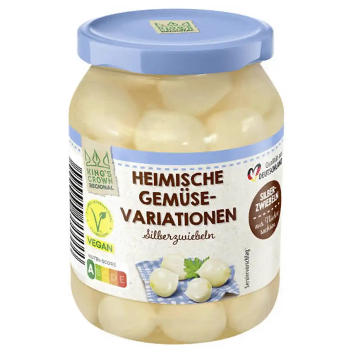 Bild 1 von KING'S CROWN Heimische Gemüsevariationen 190 g, Silberzwiebel