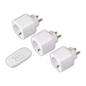 Powertec Electric Funksteckdosen-Set 4-tlg.