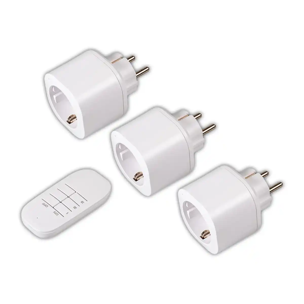 Bild 1 von Powertec Electric Funksteckdosen-Set 4-tlg.