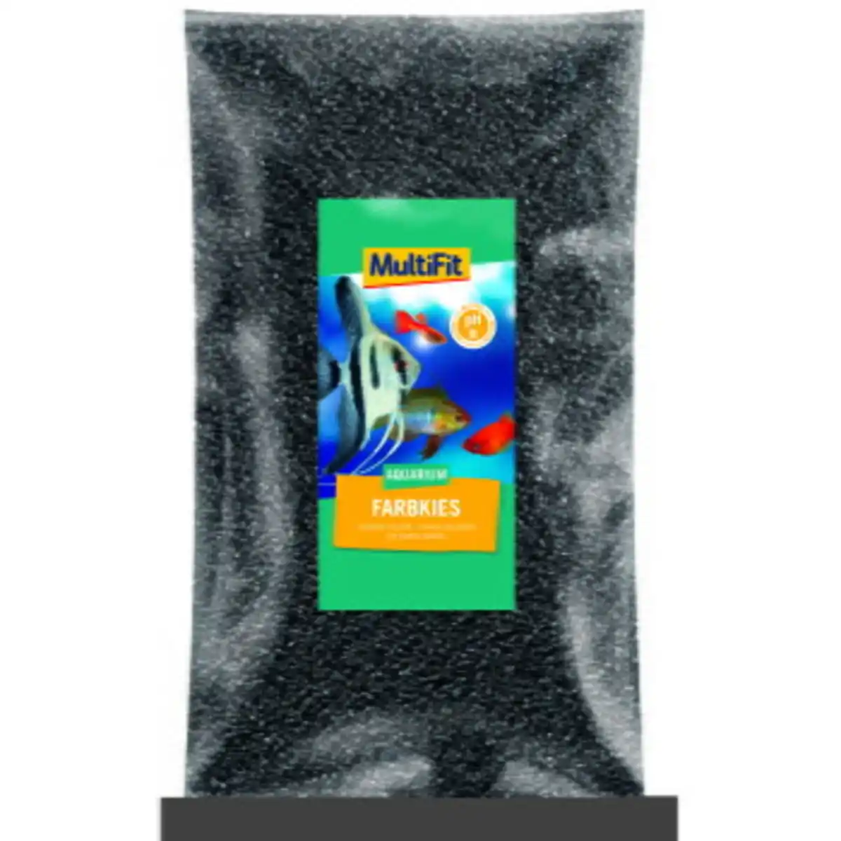 Bild 1 von MultiFit Farbkies 2-3mm 5Kg schwarz