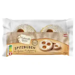 TRADITIONELLE GENÜSSE Mürbegebäck Spitzbuben 225 g