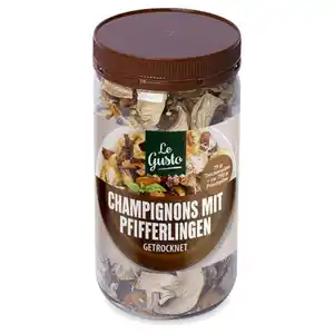 LE GUSTO Pilzspezialitäten getrocknet 75 g, Champignons mit Pfifferlingen