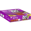 Bild 1 von Whiskas ® Multipack Portionsbeutel 1+ Klassische Auswahl 4 Varietäten Rind, Huhn, Lamm, Geflügel in Gelee 60 x 85g