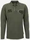 Bild 1 von Herren Poloshirt mit Stickerei Oliv