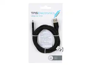 TAS-Electronics Ladekabel USB-A zu USB-C