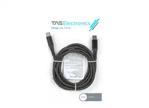 TAS-Electronics Ladekabel USB-C zu USB-C