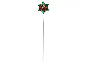 Gartenstecker „Weihnachtsstern“ Metall