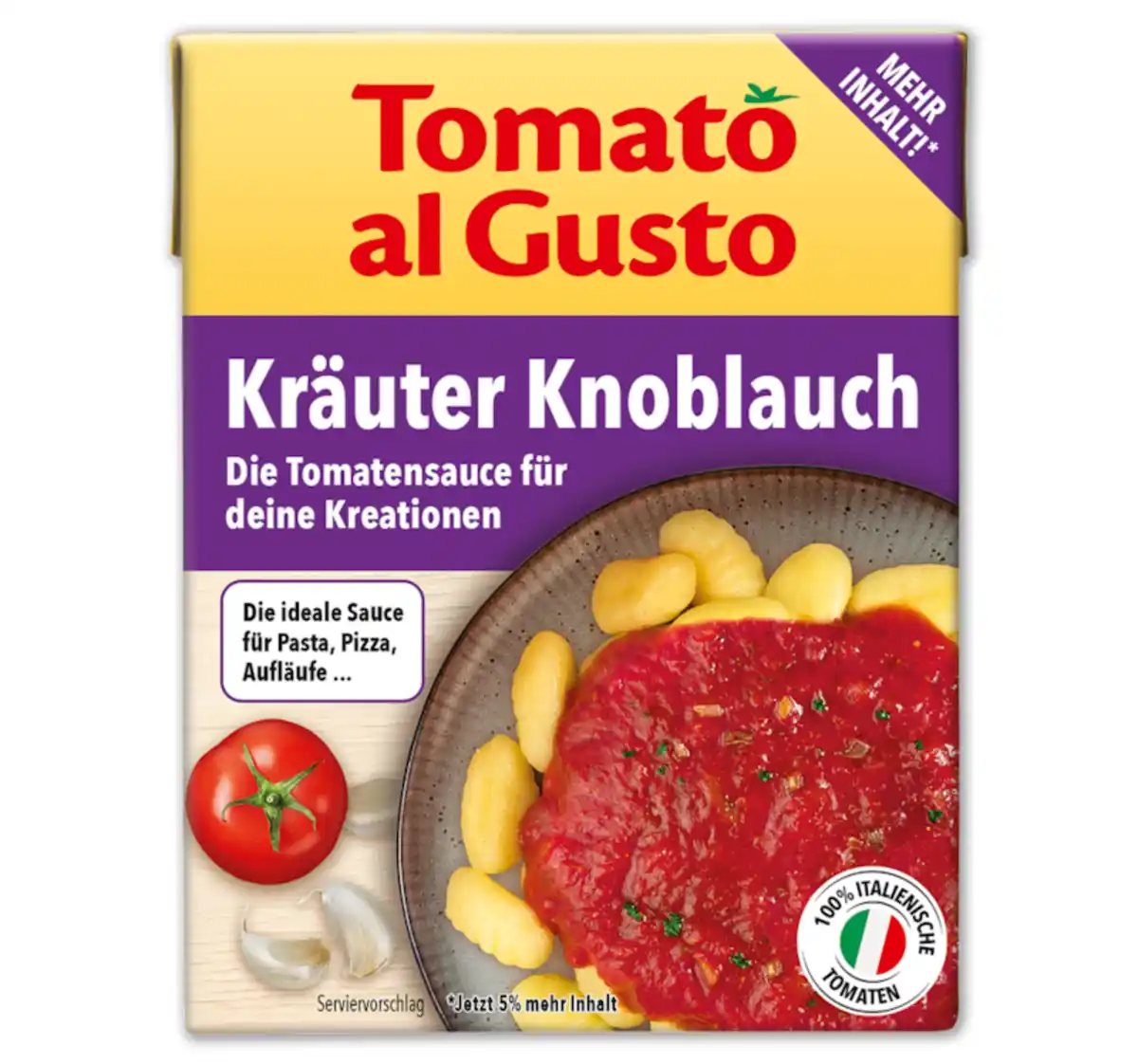 Bild 1 von TOMATO AL GUSTO Tomatensauce*
