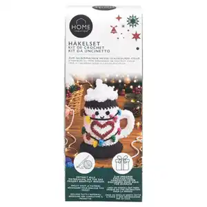 HOME CREATION Häkel- oder Stanznadel-Set, Häkel-Set, Kaffee-Liebe