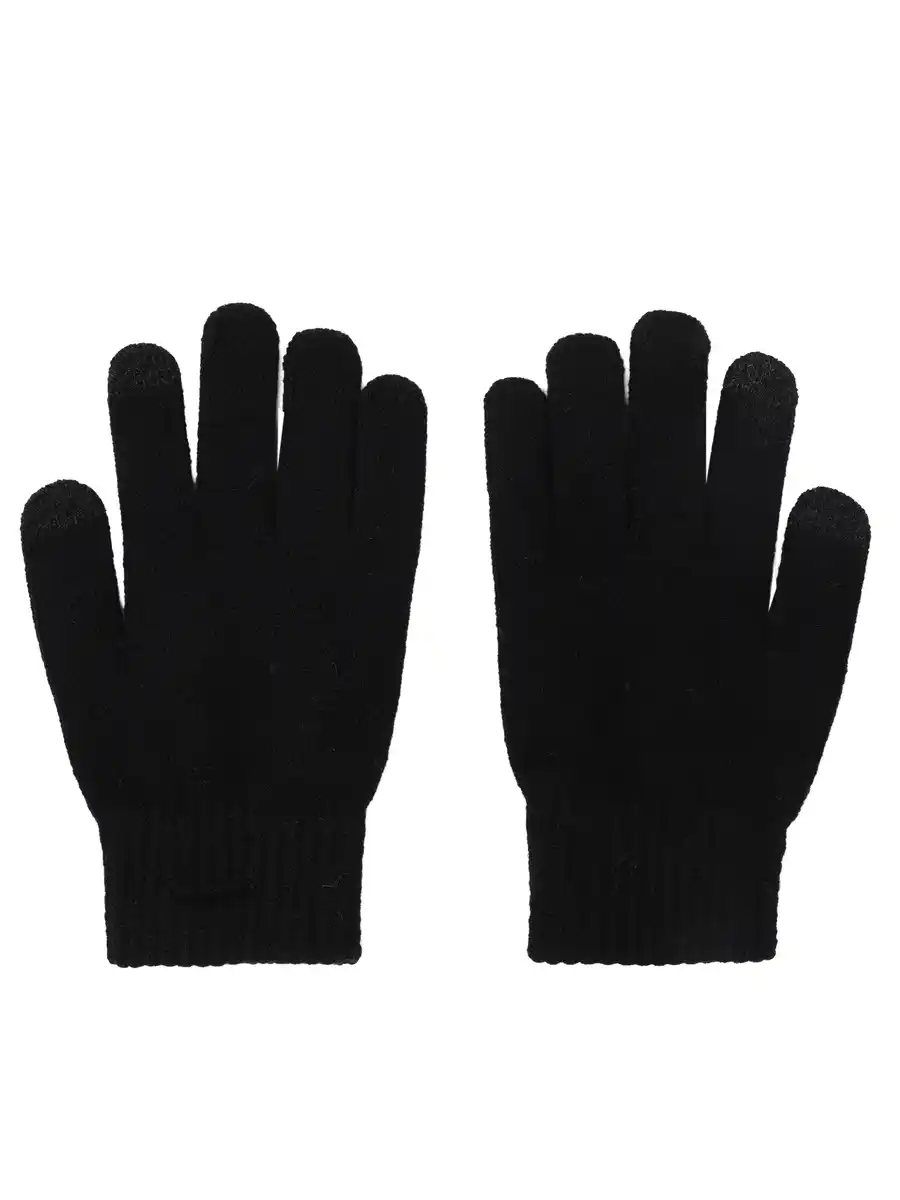 Bild 2 von Herren Strickhandschuhe Schwarz