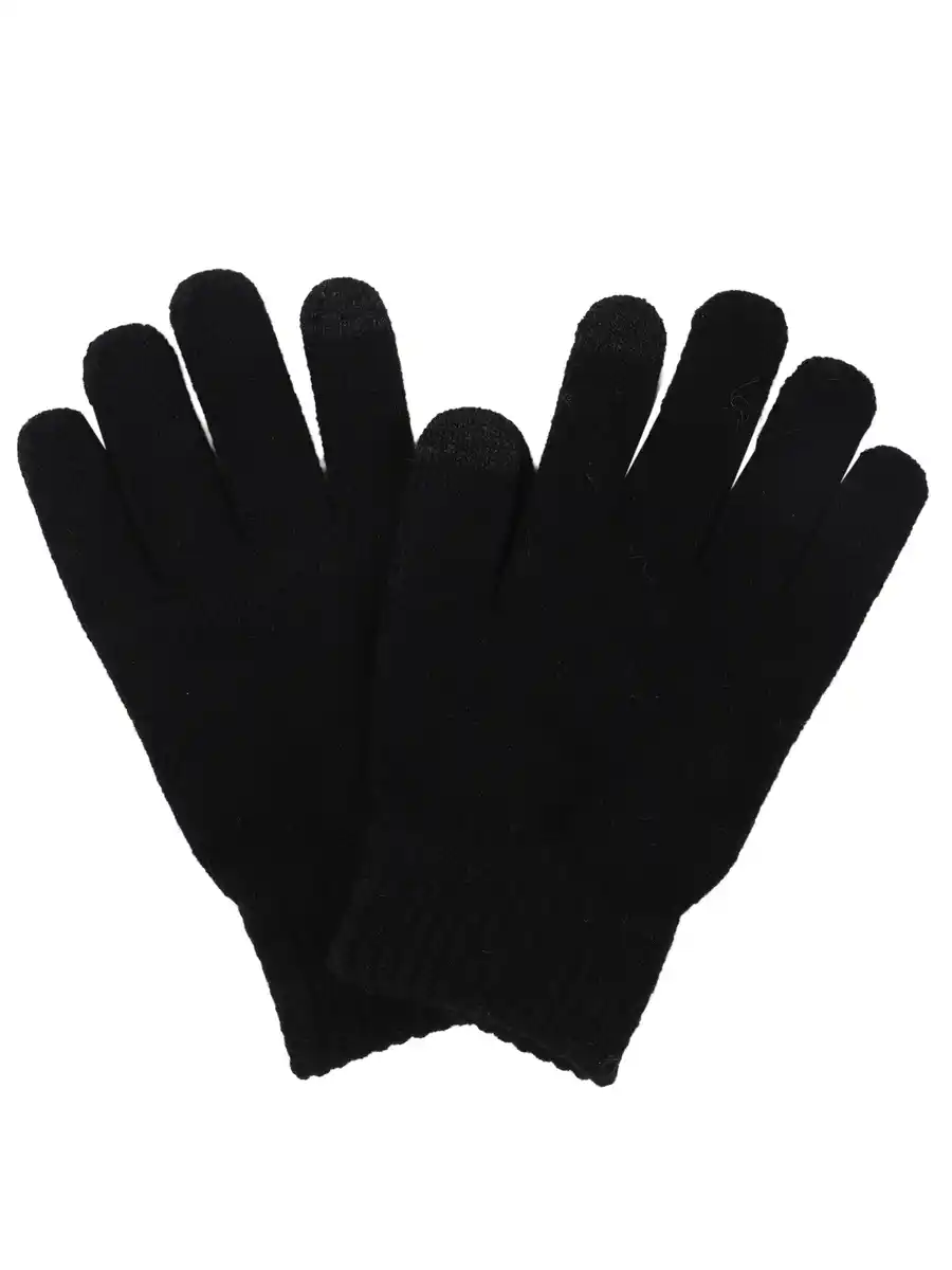 Bild 3 von Herren Strickhandschuhe Schwarz