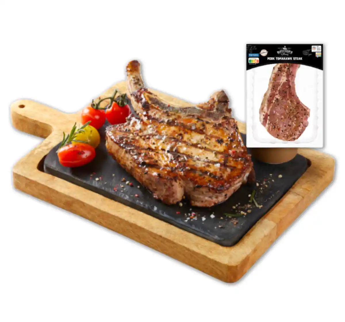 Bild 1 von BUTCHER’S Frisches Pork Tomahawk Steak*