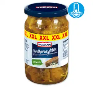 HOMANN Bratheringsfilets oder Bismarckhering*