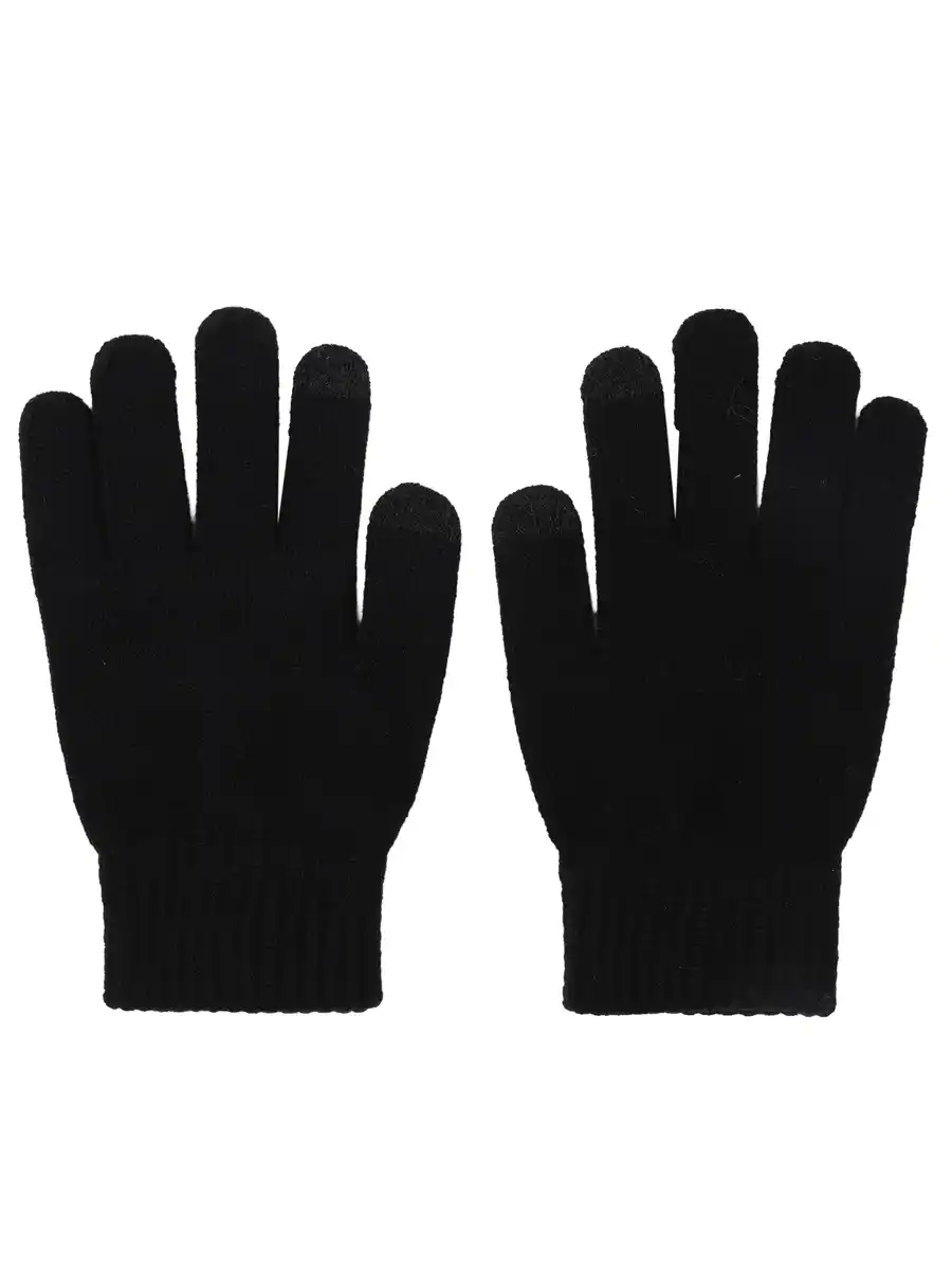 Bild 1 von Herren Strickhandschuhe Schwarz