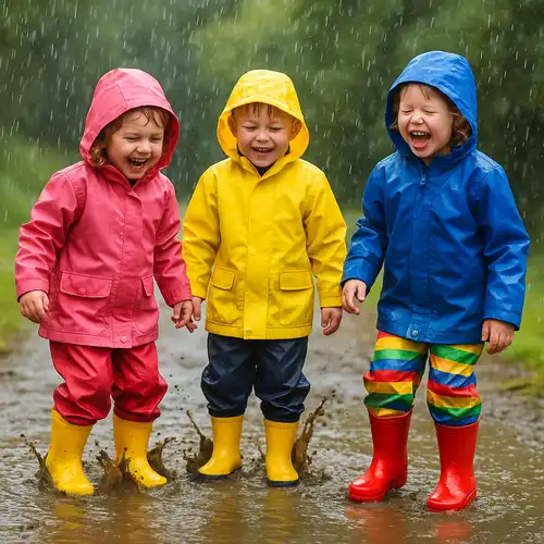 Kinder-Regenbekleidung